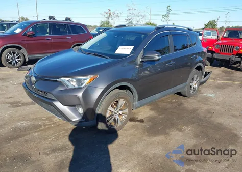 2017 Toyota Rav4 Xle from USA, damaged, VIN JTMRFREV1HJ707628